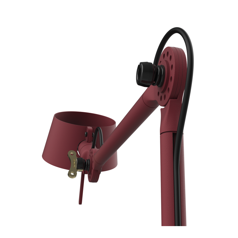 Tonone Bolt10 vloerlamp burgundy red