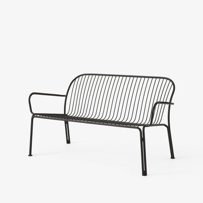 &amp;Tradition Thorvald SC110 outdoor lounge sofa with arms black