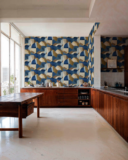 Tres Tintas behang Buildings Sky UT5403-3