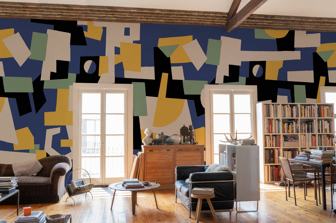 Tres Tintas behang Cubic experience M4904-2
