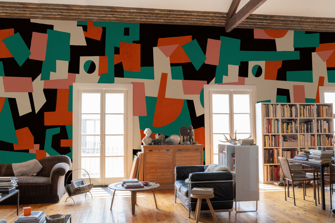Tres Tintas behang Cubic experience M4904-3