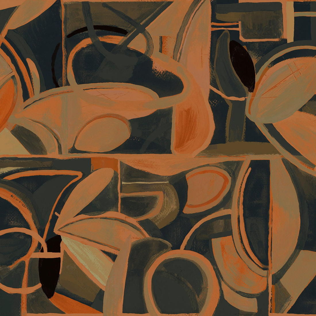 Tres Tintas behang Giant Abstract M4905-3