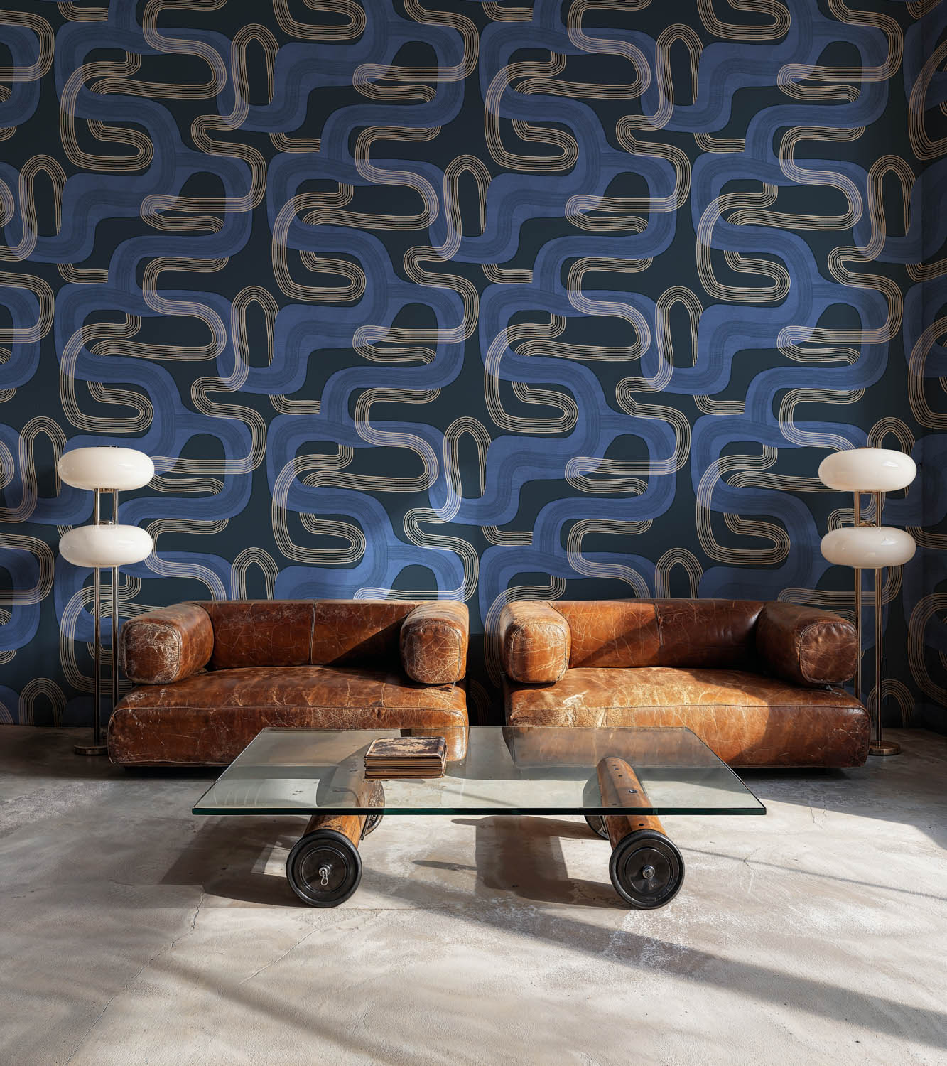 Tres Tintas behang Pipelines Sky UT5401-4