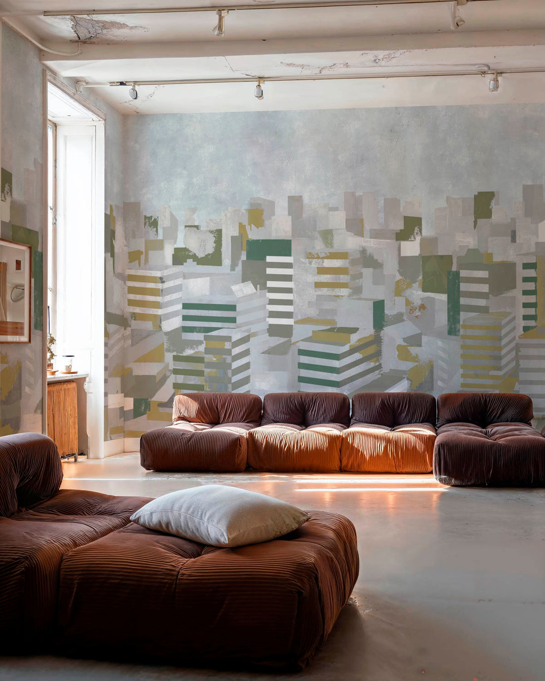 Tres Tintas behang Skyline Spring M5401-4