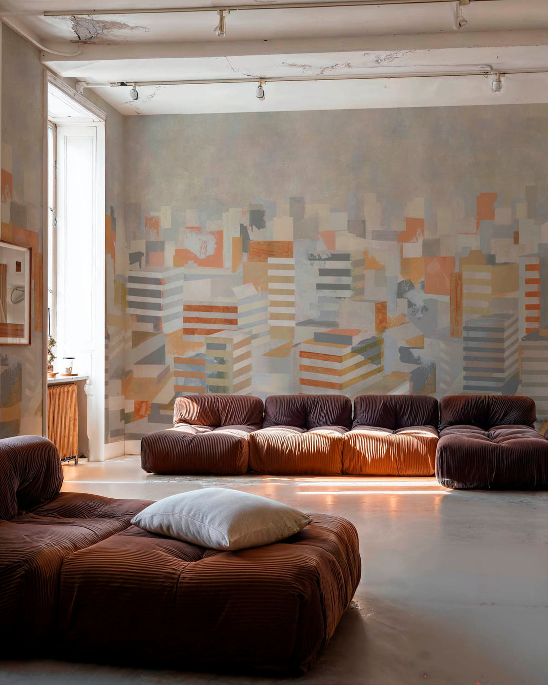 Tres Tintas behang Skyline Winter M5401-1