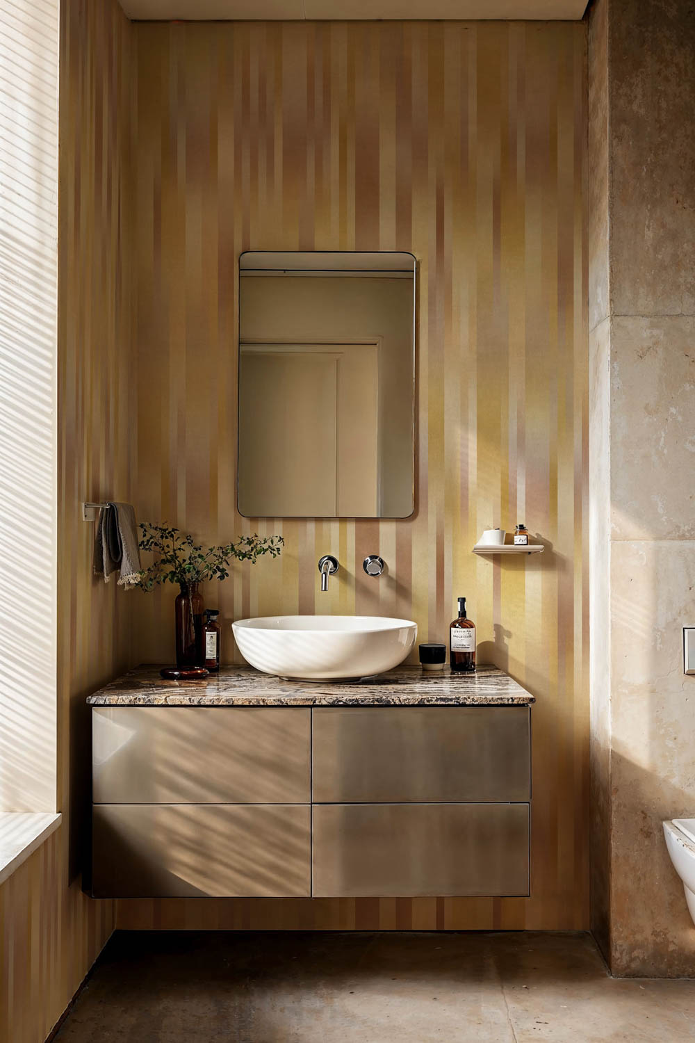 Tres Tintas behang Speed Copper UT5405-5