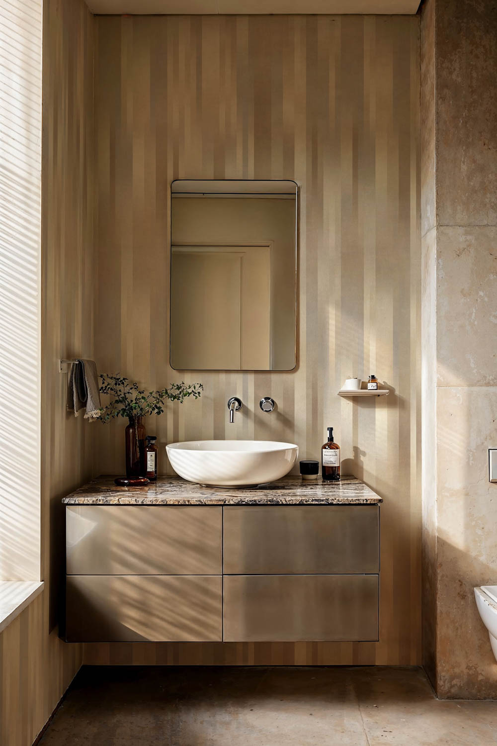 Tres Tintas behang Speed Silver UT5405-2