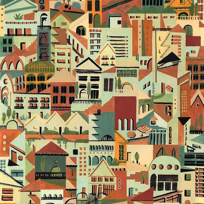 Tres Tintas behang Villa IT4401-1