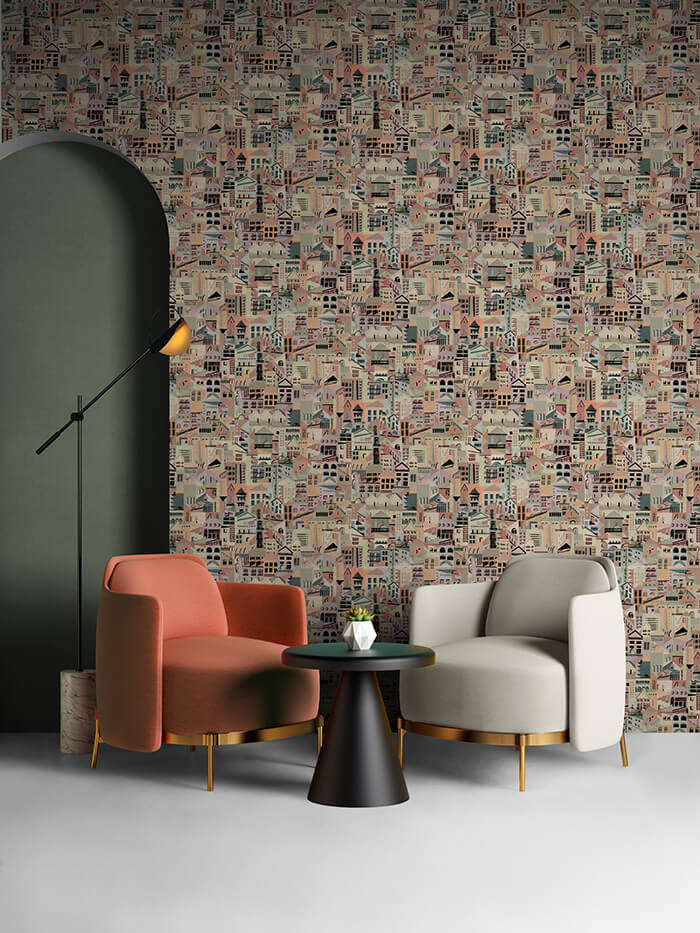 Tres Tintas behang Villa IT4401-3