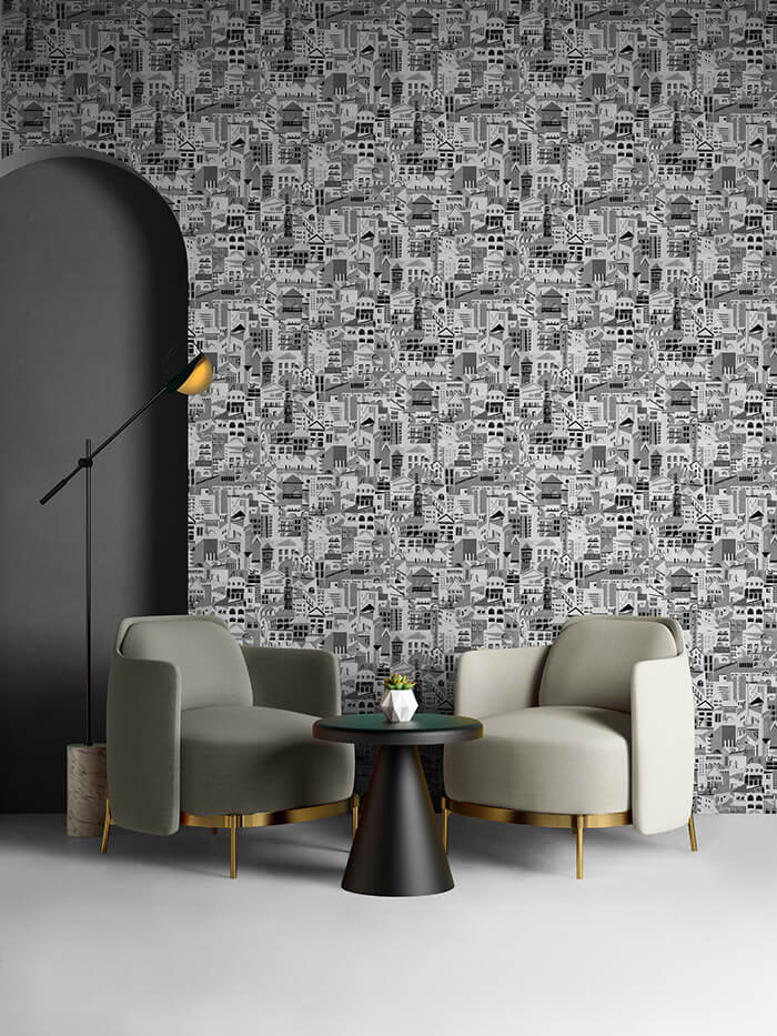 Tres Tintas behang Villa IT4401-5