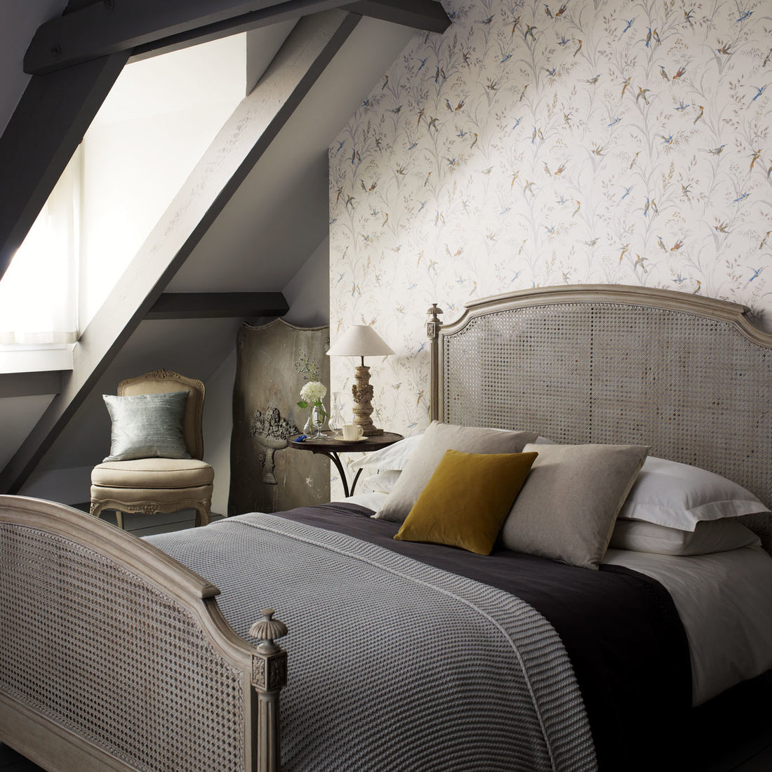 Sanderson Tuileries Taupe Multi 214081