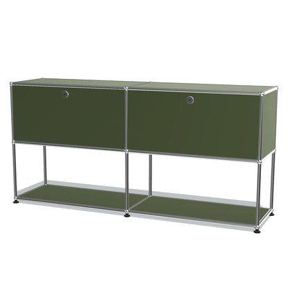 USM Haller D2 Dressoir olive kleur groen