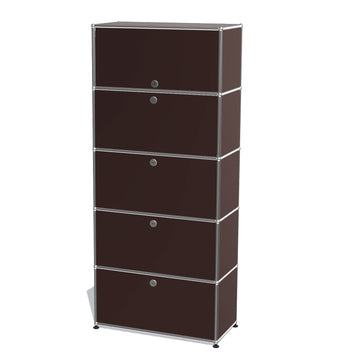 USM Haller l Box 750×350×350 色：ブラウン USM Haller K5 kast – Drent&vanDijk