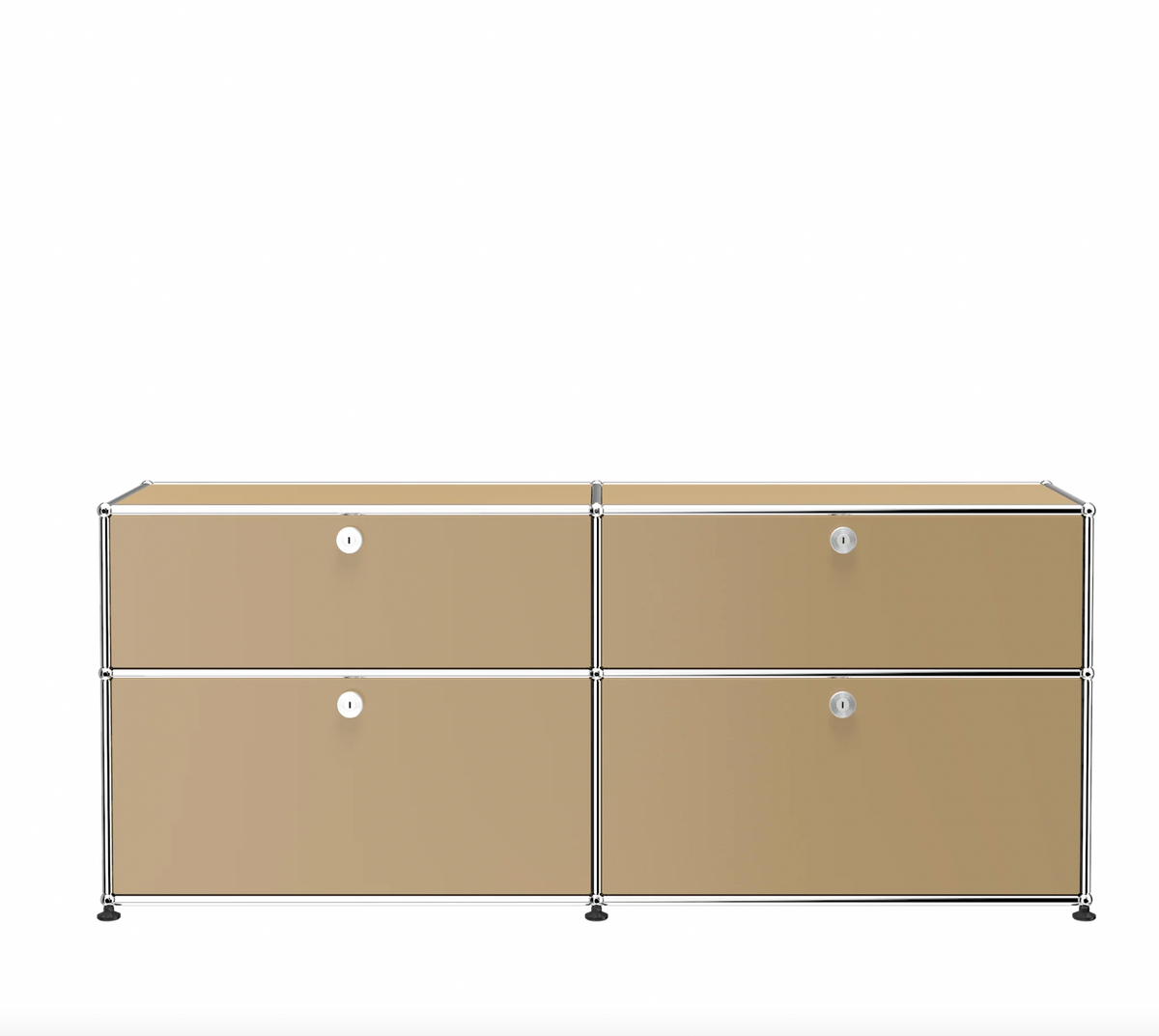 USM Haller E1 dressoir met klepdeuren beige