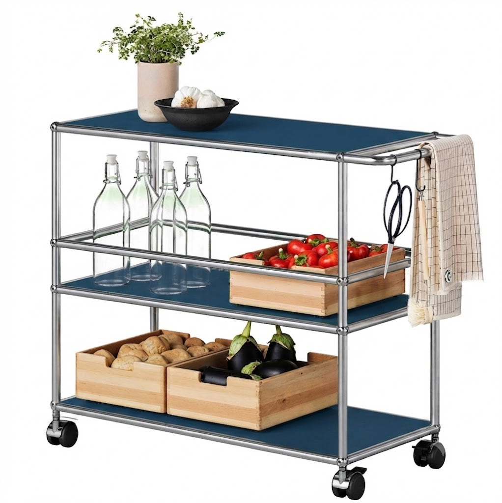 USM Haller serving trolley