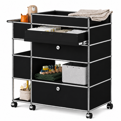 USM Haller Commode kast zwart