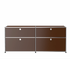 USM Haller E1 dressoir met klepdeuren bruin 
