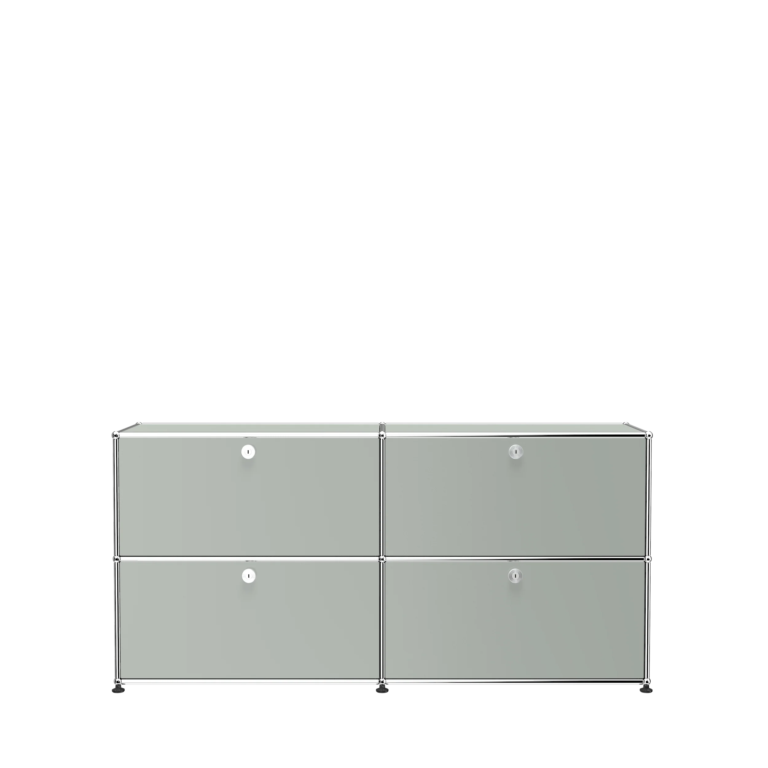 USM Haller E2 dressoir met klepdeuren kast grijs