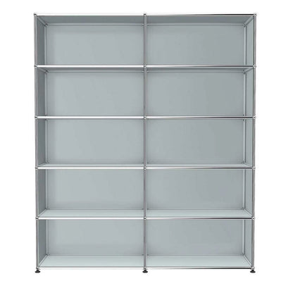 USM Haller H2 lichtgrijs open kast