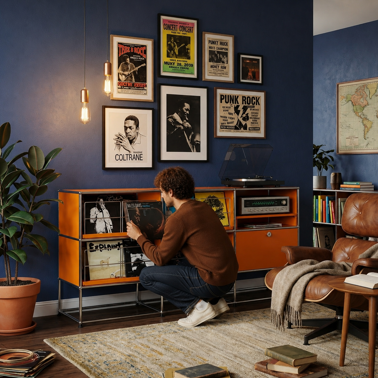 USM Haller M62 media vinyl kast