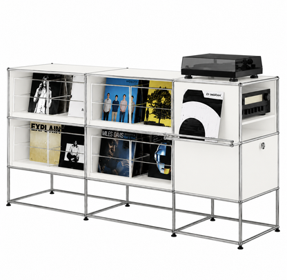 USM Haller M62 media vinyl kast wit