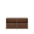USM Haller QS_C2 sideboard met klepdeuren brown