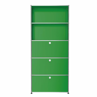 USM Haller R2 kast met werkplek groen