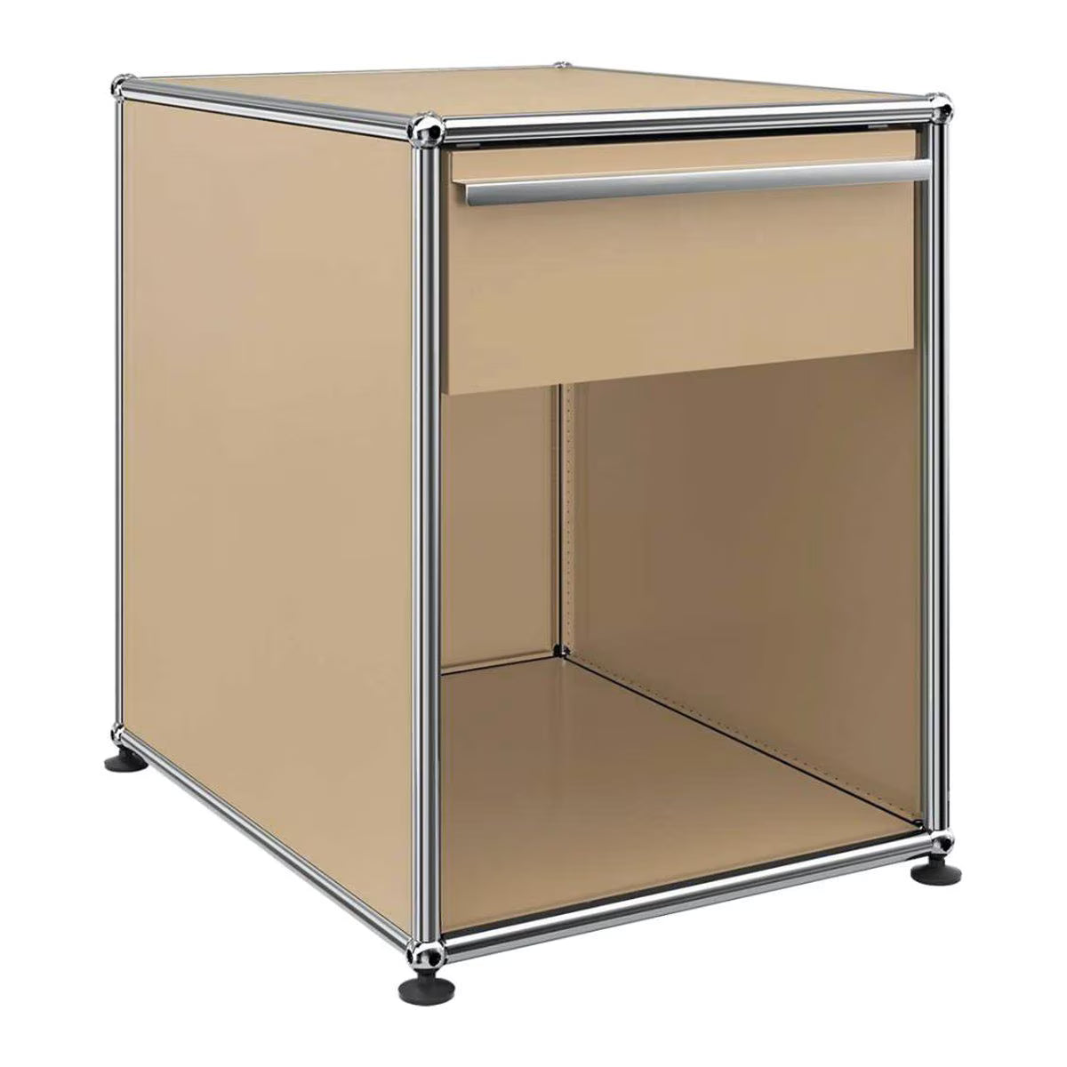 USM Haller nachtkast met lade beige 