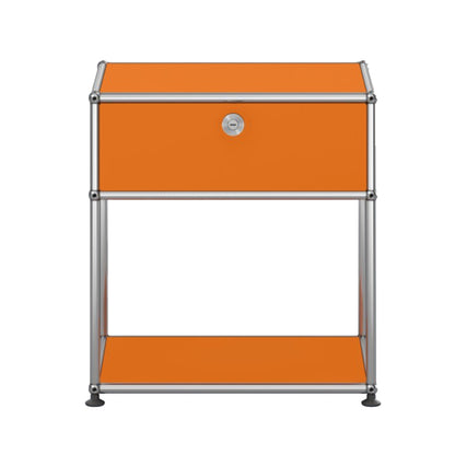 USM Haller nachtkastje M54 oranje slaapkamer