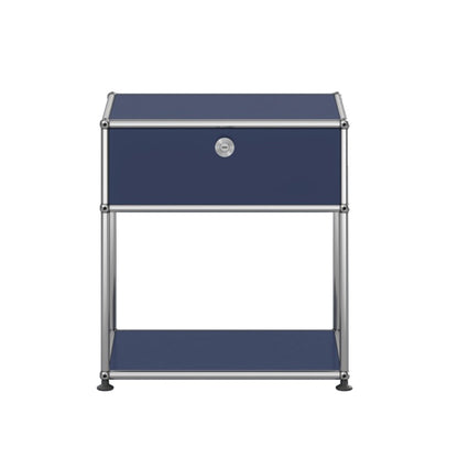 USM Haller nachtkastje M54 donkerblauw slaapkamer 