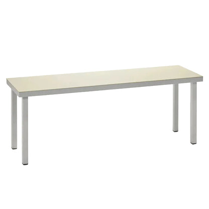 Valerie Objects Alu bench Ivory kleur