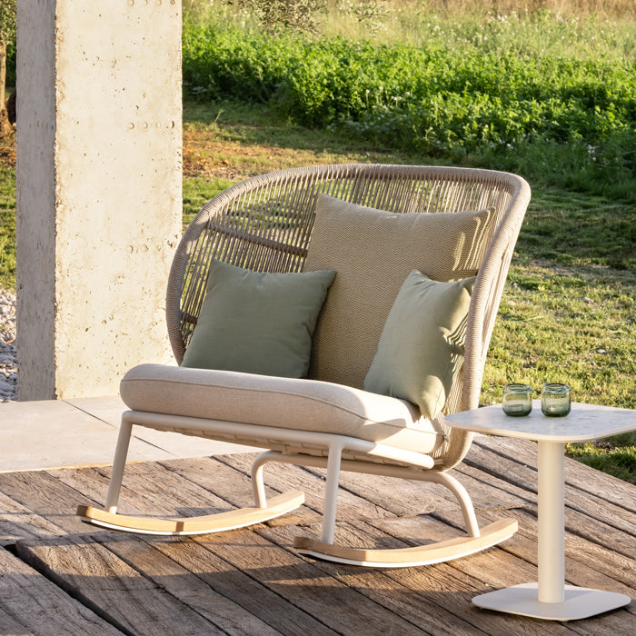 Vincent Sheppard Kodo Rocking chair incl kussens sfeer