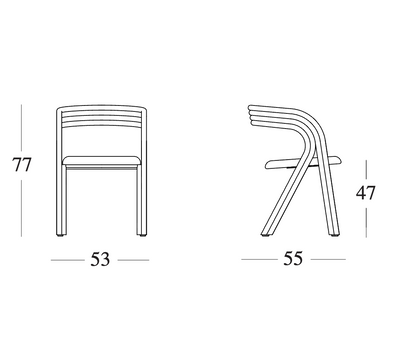Vincent Sheppard Arc dining chair maten