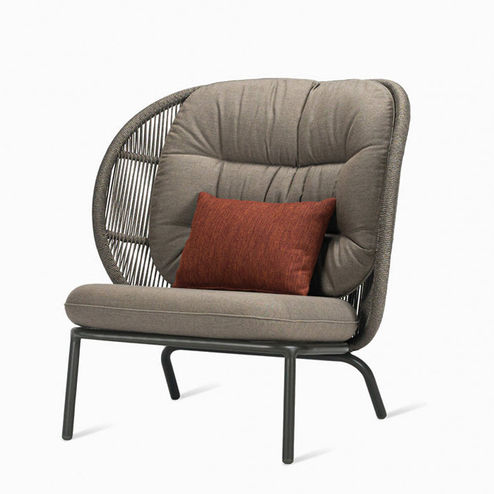 Vincent Sheppard Kodo Cocoon chair met rugkussen