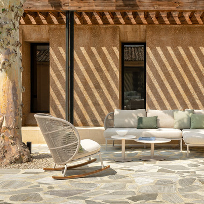 Vincent Sheppard Kodo Rocking chair met rugkussen