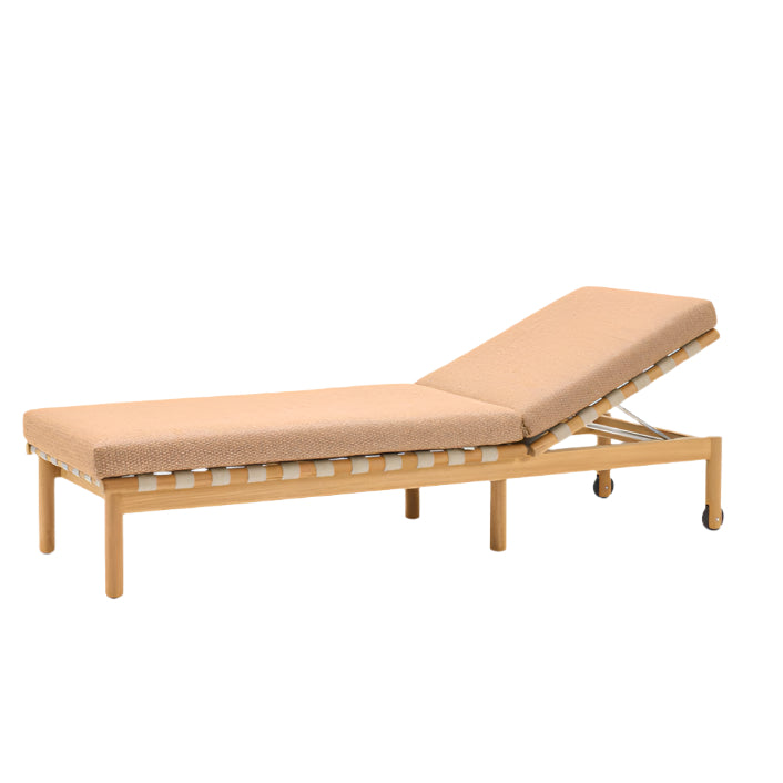 Vincent Sheppard Oda Sunlounger outdoor in de stof Sienna Cat.G