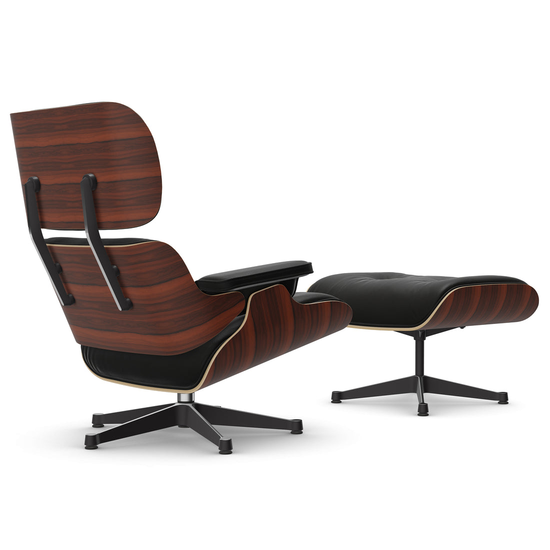 Vitra Eames Lounge Chair en Ottoman Santos palisander