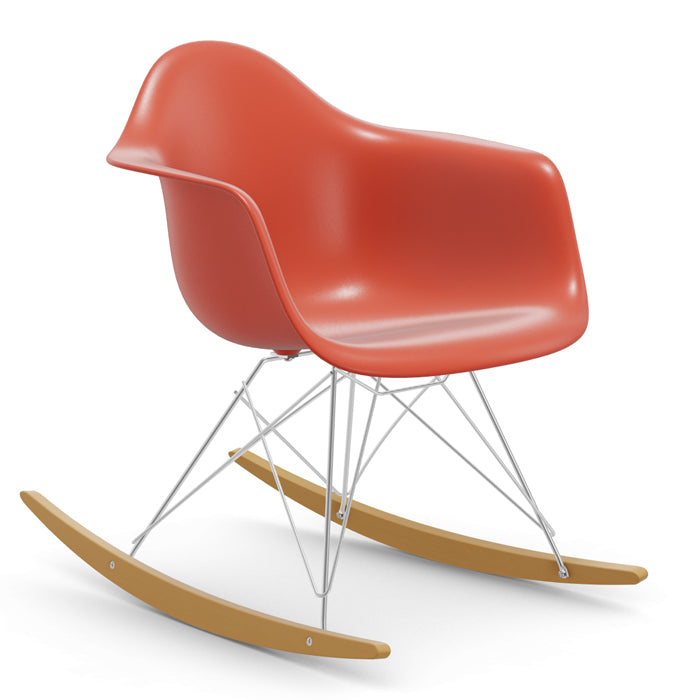 Vitra Eames RAR re Schommelstoel esdoorn goud