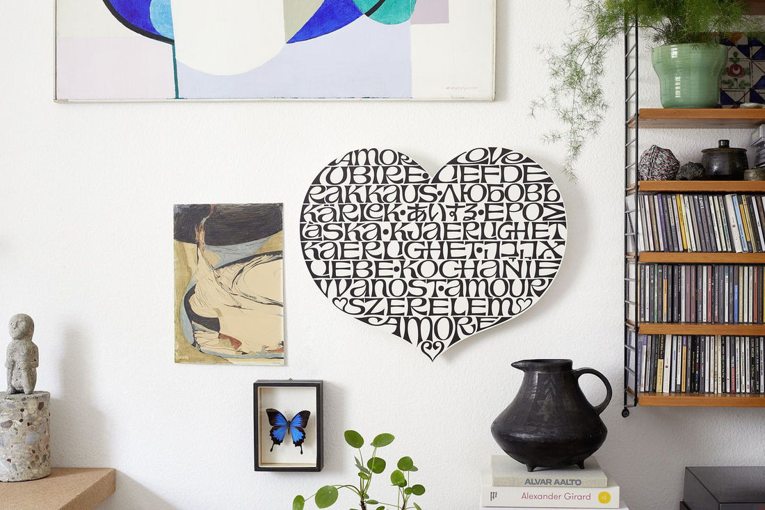 Vitra Metal Wall Relief International Love Heart