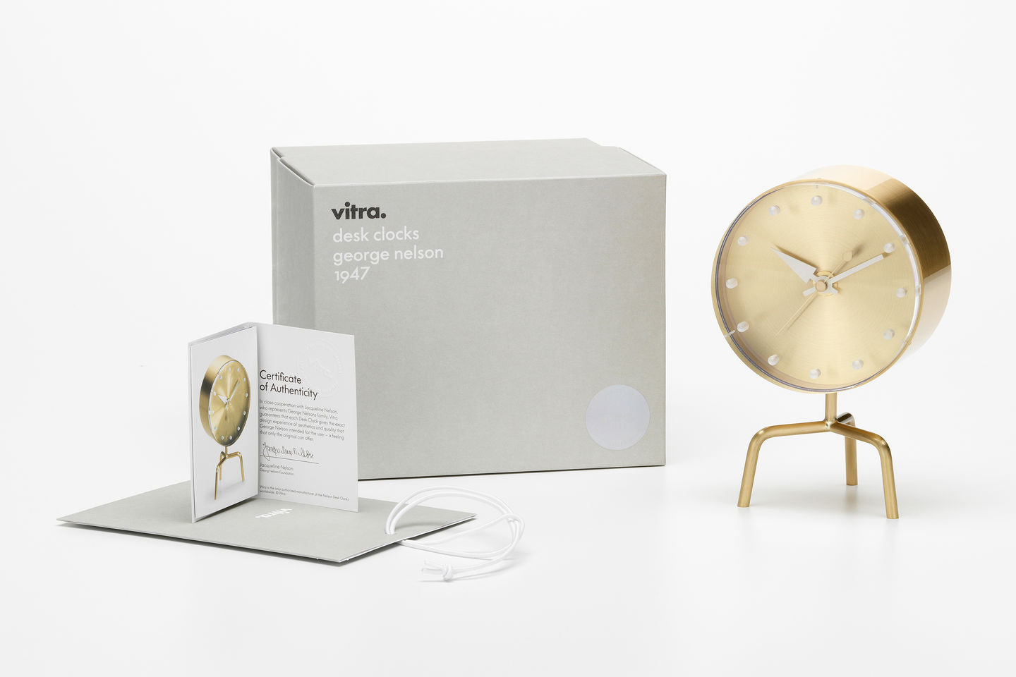 Vitra desk tripod clock