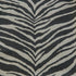 Lauritzon stof Wildlife 1 Musta zebra-print bekledingsstof