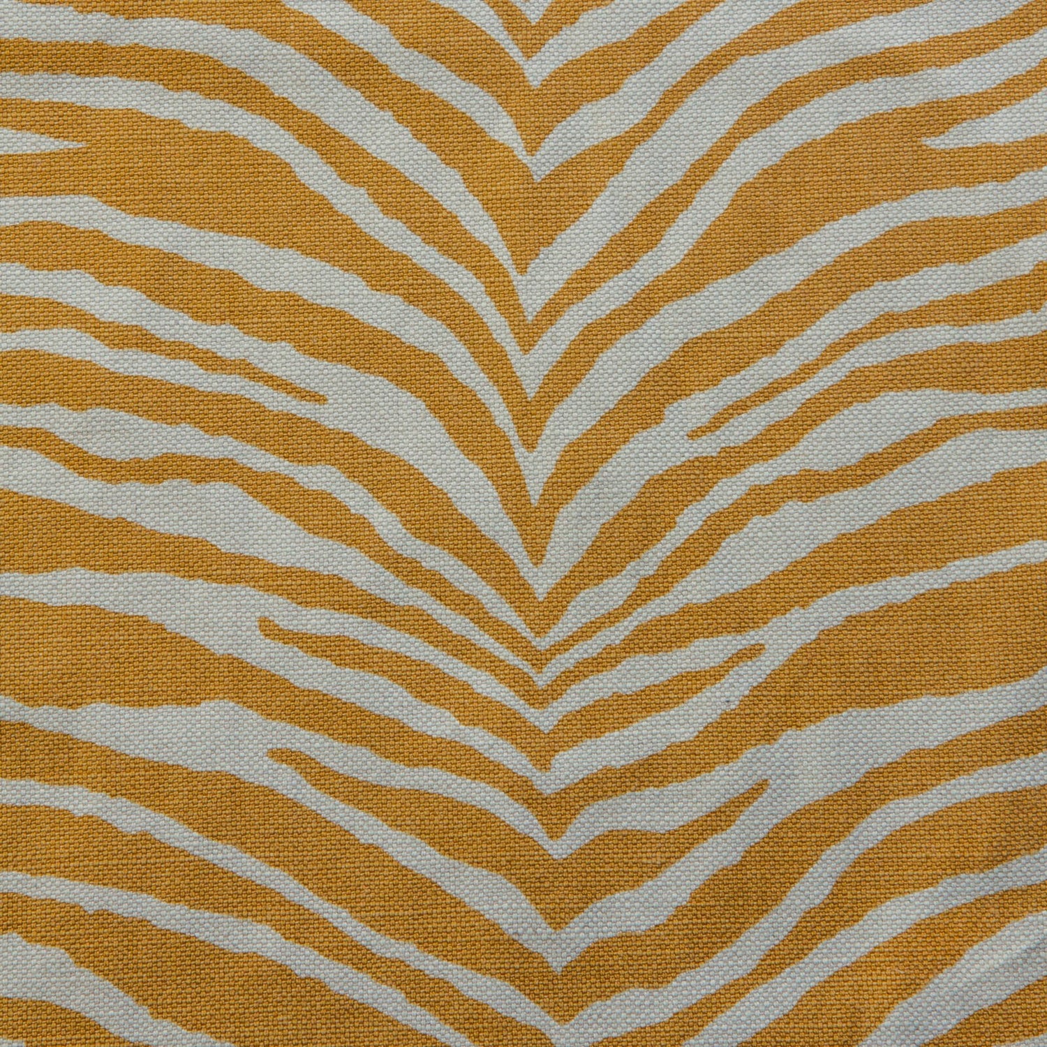 Lauritzon stof Wildlife 2 Okra zebra-print bekledingsstof