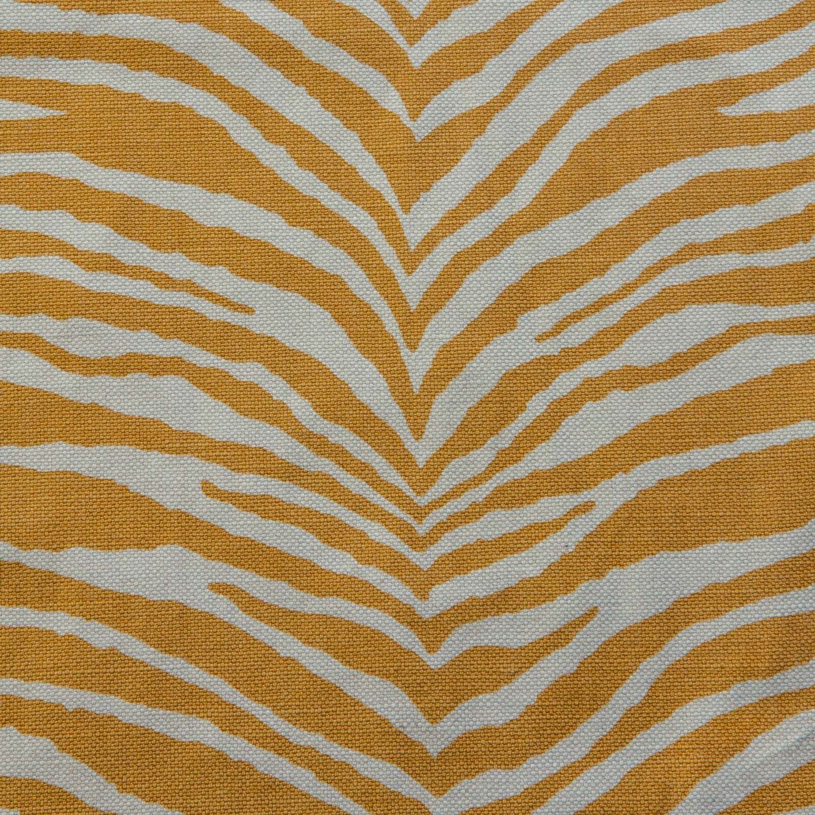 Lauritzon stof Wildlife 2 Okra zebra-print bekledingsstof