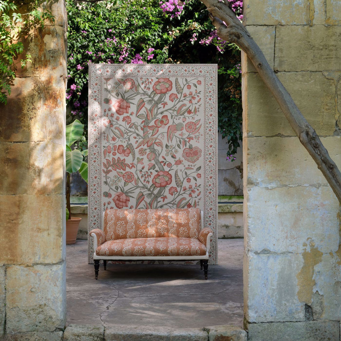 Zoffany behang Artisan Palampore Russet 313136