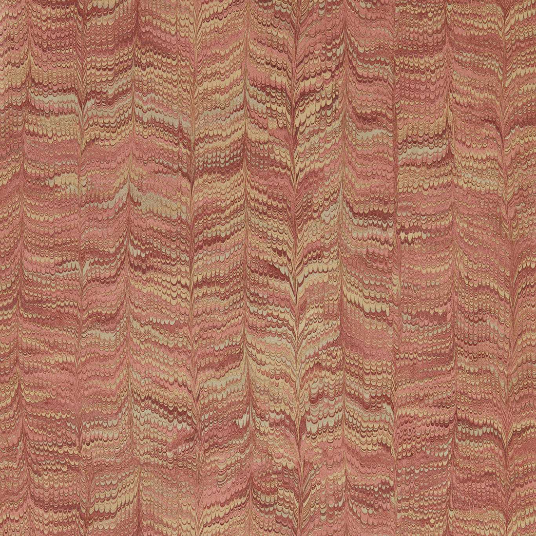 Zoffany behang Jaipur Plain in de kleur Venetian Red 313083