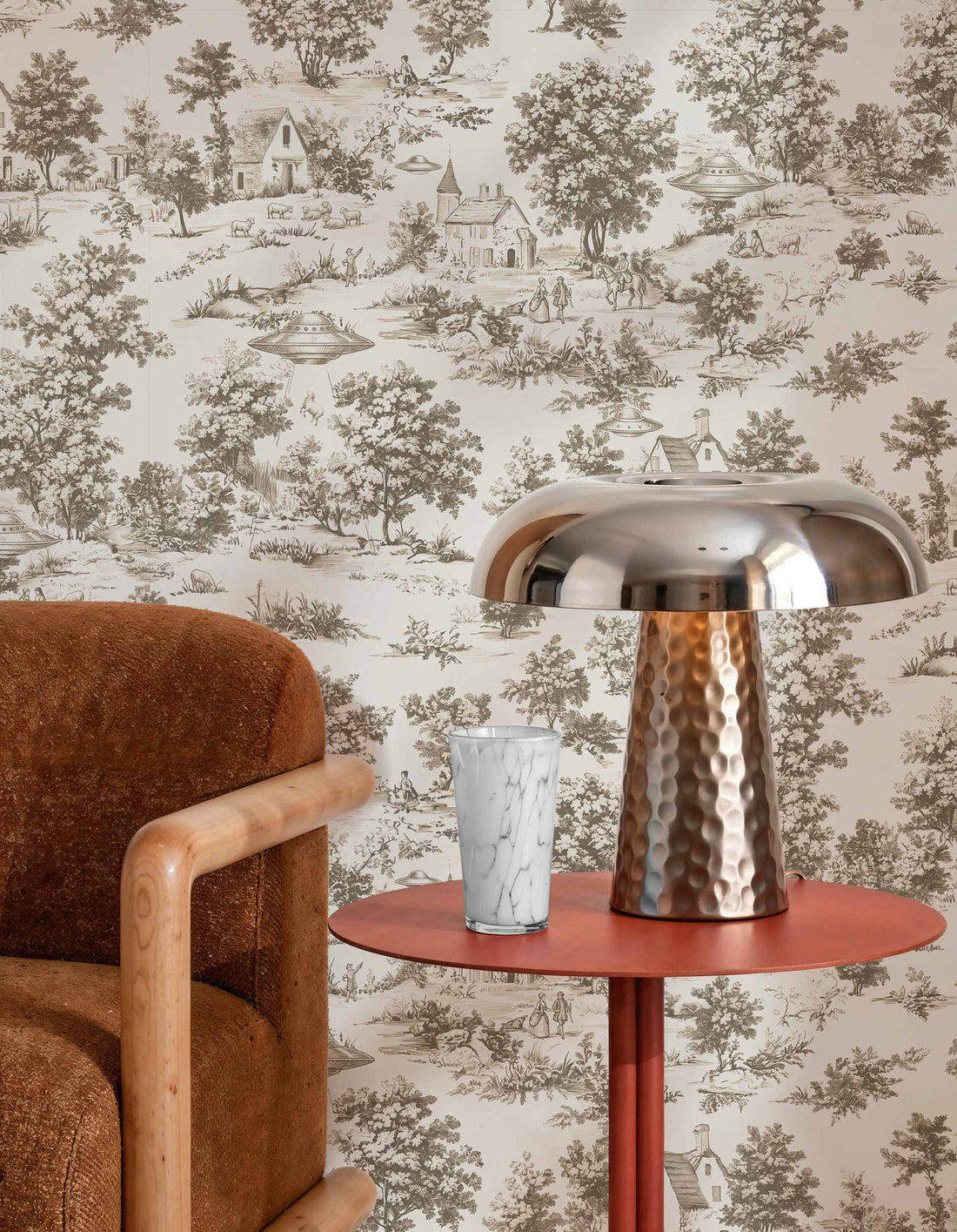 Tres Tintas Abduction Toile Beige sfeerbeeld
