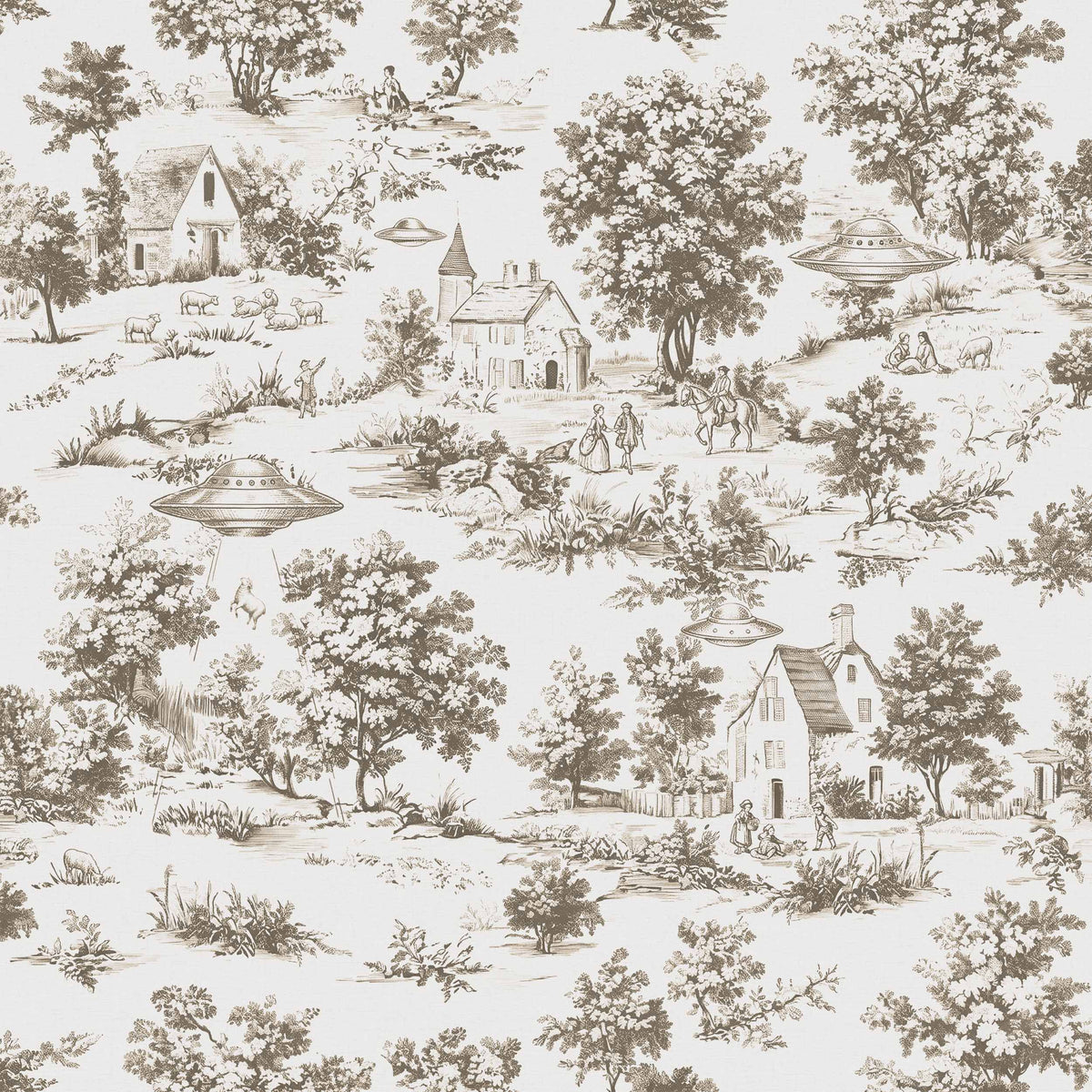 Tres Tintas Abduction Toile Beige EL5501-3, Entre Luces