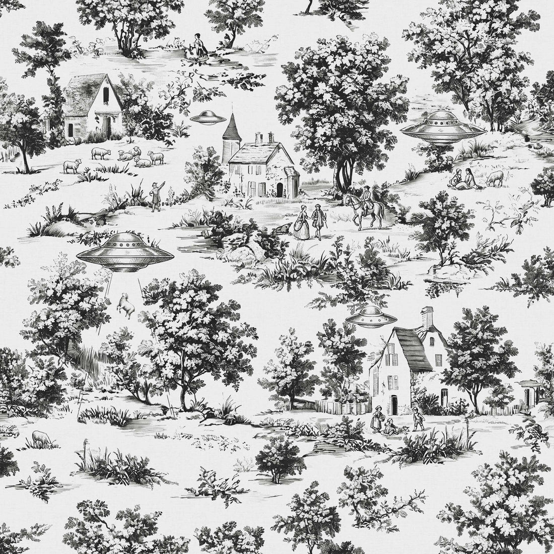 Tres Tintas Abduction Toile Penumbra EL5501-4, Entre Luces