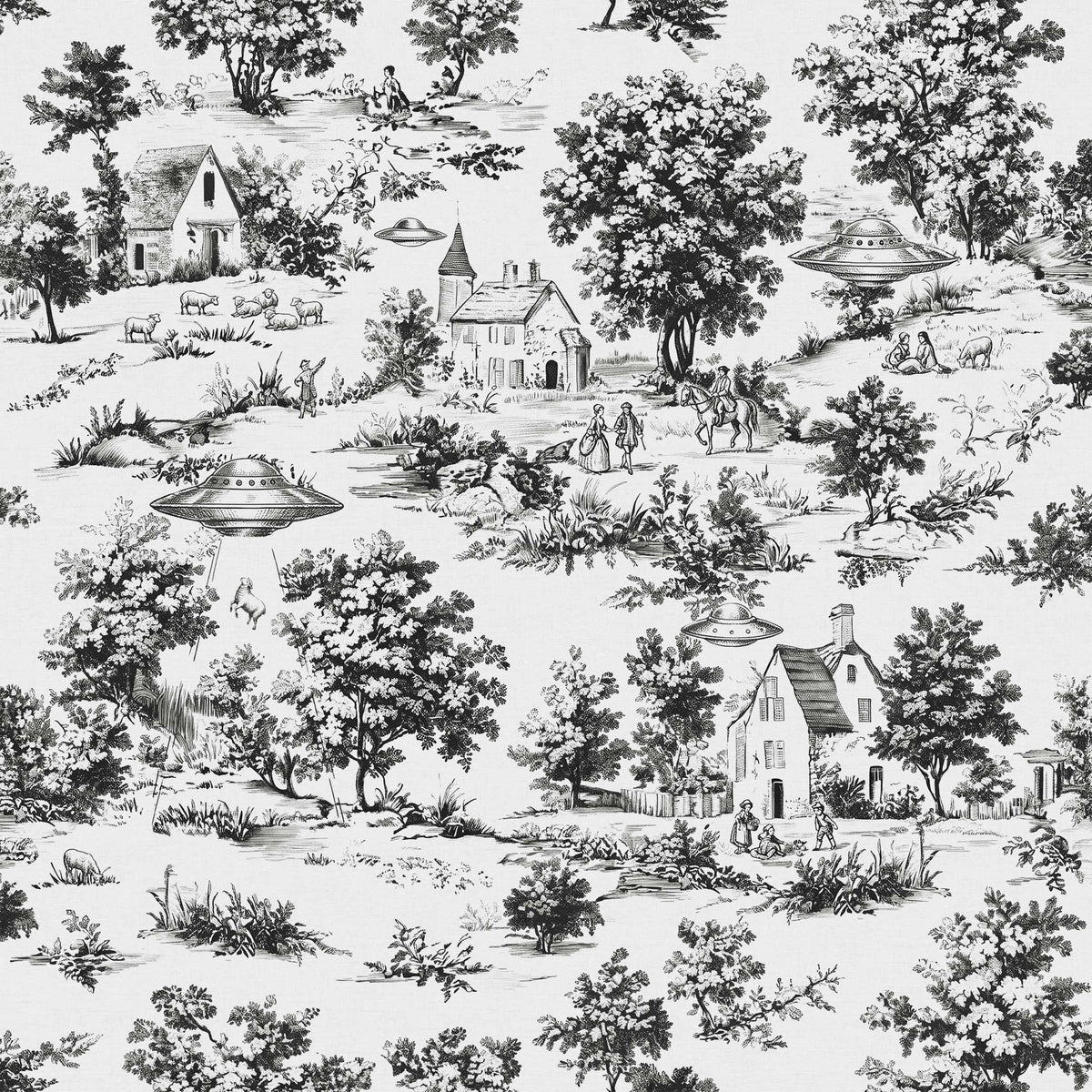 Tres Tintas Abduction Toile Penumbra EL5501-4, Entre Luces