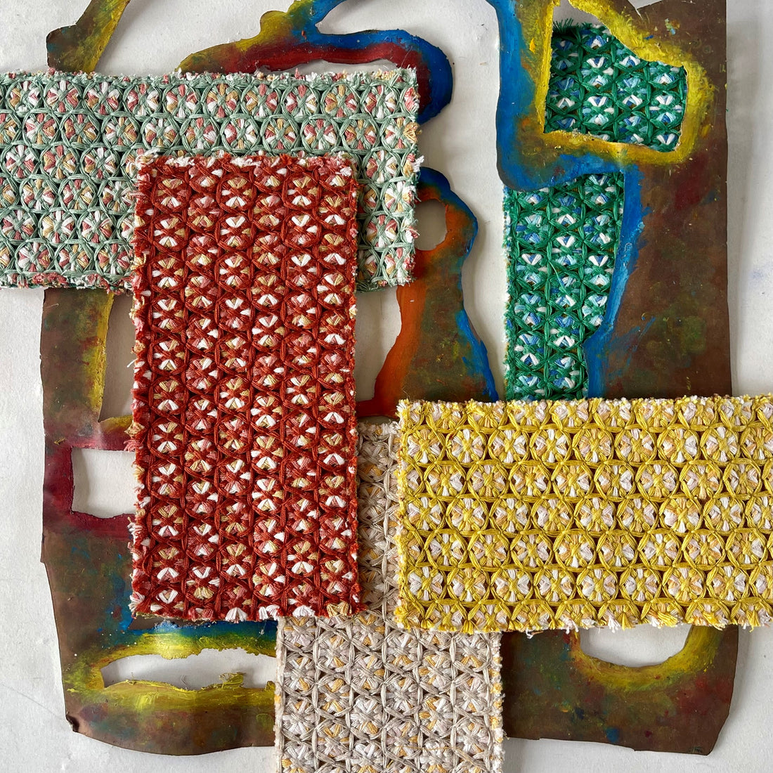 Karin Sajo stof Alvéoles KS 212 - Bouton d&